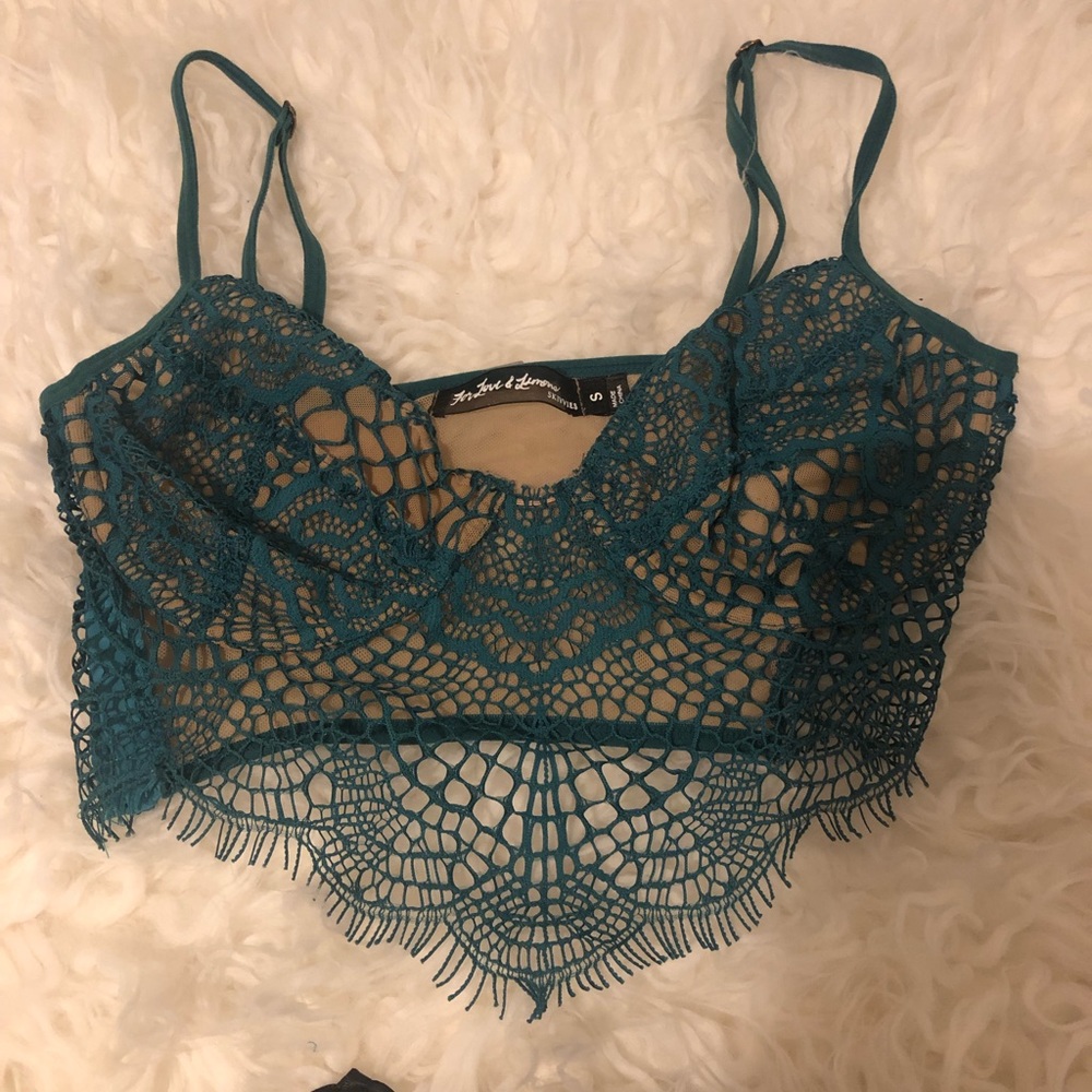 For Love & Lemons Skivves ‘Bat Your Eyelashes’ bra